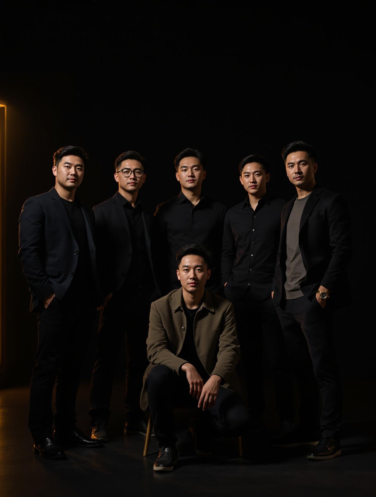 萱萱影视顾问团队合影